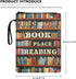 Fuxowvby Book Sleeve for Hardcover Bookshelf Print Book Covers for Paperbacks Protector Pouch with Zipper Storage