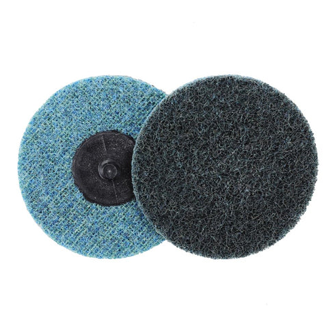 3" 25 Pack BHA Surface Conditioning Quick Change Discs, Blue (Fine) Prep Pad