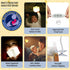 Dimmable LED Clip On Star Light, Warm & Desk Light, Reading Night lamp Newborn Essential for Bedside Bassinet, Nursery