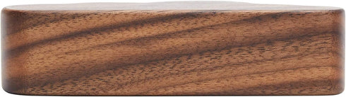 Pandapark Business Card Holder for Desk, Cloud Formation Wood Display Holder, 1PCS (Walnut Cloud)