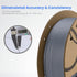 1.75mm 1KG, 3D 0.02mm, 1kg Spool(2.2lbs) 3D 3D ELEGOO PLA Filament Black Printer Filament Dimensional Accuracy +/
