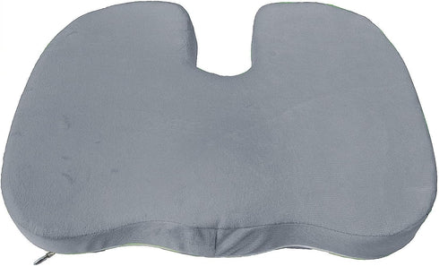 AK TRADING CO. 100% Tailbone Premium Comfort Seat Cushion - Non-Slip Orthopedic Memory Foam Coccyx Cushion for Pain