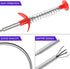 Flexible Grabber Claw Pick Up Reacher Tool, 63 Inch Bendable Hose Pickup for Home Sink and Drains