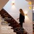 Set 2 Motion Sensor Wall Lights Indoor - Rechargeable Wall Lights Up & Down, Wireless Battery Operated Wall Sconce