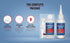 Starbond 4 oz. Medium CA Glue - Premium Cyanoacrylate Super Glue with Extra Cap and Microtips for Quick Fixes