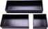 Bamboo Drawer Organizer Box, Black Office Organizer Boxes, 12"*4" for Home and Office Storage
