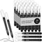 MotiMind 24 Pcs Deep Hole Marker Bulk Long Nib Marker Long Head Waterproof