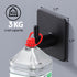 YIGII Heavy Duty Adhesive Hooks, Wall Hooks for Hanging Towels, Coats, Hats, Bags in Bathroom & Bedroom, 4 Packs