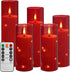 Da by Flameless Candle Light, Battery Candle with recessed String Light, 5