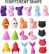 Mr. Pen Animal Topper Erasers, 22 Pack, 8 Pack Take Apart Animal Erasers, Fun Pencil Toppers for Kids, Easter Egg