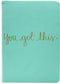 WORLD TRAVELER Eccolo Dayna Lee Collection Mint Journal/Notebook, 8x6, Flexi-cover, Acid-free Lined Sheets