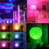 LED Light Bulbs, 70W Equivalent, RGB Color Changing, A19 E26 Screw Base, Pack of 4