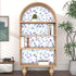 17.5" 393", Laatse Purple Leaf Wallpaper Peel and Stick, Blue Eucalyptus Contact Paper x Modern Botanical Wall Paper