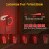 YUNLEX 2 Pack 0% Dimmable, Plug in Red Sleep Night Light with Motion Sensor & Dusk to Dawn Sensor, Soft Glow, Blue
