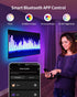 44 Modes(6.6ft) RGB+IC LED Strip Lights, Smart Bluetooth LED Light for Bedroom, Color Changing LED Strips with Scene