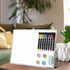 TSJ OFFICE Dry Erase Whiteboard - 12 X 16 Inches Portable Magnetic Whiteboard with Hooks for Office, Home, School