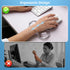 CJZYepopee Mouse Wrist Rest Pad, Gel Mouse Wrist Rest, Comfortable Cool Silicone Gel Ergonomic Cushion,Non-Slip Base