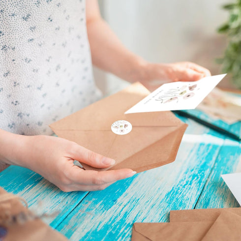 Harsever 50 Pack Floral Thank You Cards with Adhesive Envelopes,Gifts for Funeral Wedding Bridal Showers Baby Showers