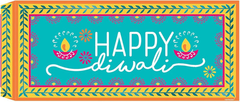 Luxurious Multicolor Diwali Money Envelopes - 3.6" x 8" (Set of 8) - Hot-Stamped Paper Envelopes, Perfect for Gifting and Celebrations