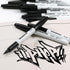 72 Pack 0.7mm, cloudriver Dry Erase Markers Ulta Fine Tip, Black Whiteboard Marker, Low Odor, For Office And Home