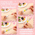 Colarr 24 Sets Plastic Beadable Pens DIY Making Kit, Assorted Bead Pens with Black Ink Ballpoint Pen for Women Students