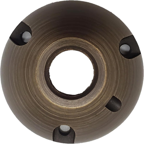 Heavy Duty Aluminum Mounting Plate, Flush Mount for Low Voltage Outdoor Landscape Lighting