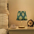 3 ALAZA Table Lamp Snowflake White Blue Bedside Lamp for Bedroom LED Nightstand Desk Lamp with USB Port, Way