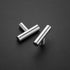 Ravinte 1 Piece Silver T Bar Cabinet Knobs 2 Inch Dresser Knobs Brushed Nickel Single Hole Drawer Knobs Cabinet Handles by Ravinte