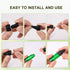 Kesell 5ml 1/6 oz Dropper Bottles - Pack of 20 Essential Oil Portable Travel Bottles with Tapered Glass Droppers,