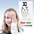 Snellen Eye Chart, Pocket Size Eye Testing Chart, 6 Feet, 3.9x7.3 inch