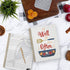 Softcover Eat Well 8.5" x 11" Recipe Spiral Notebook/Journal, 120 Recipe Pages, Durable Cover, Gold Wire-o Spiral