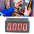 Astibym Intelligent Frequency Meter, LED DC8-24V Digital Countdown Timer 1.5X Magnification Relay Output for Laboratory