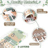 QOUBAI Eucalyptus Growth Mindset Posters The Power of Yet Banner Greenery Bulletin Board Decorations for Classroom