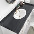 WESTICK Black Peel and Stick Wallpaper Countert Top Peel and Stick Countertops for Kitchen Sticky Wallpaper Vinyl Countertop Peel and Stick Cabinet Contact Paper for Cabinets Door 15.75"x78" by WESTICK
