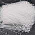 Pack of 1000pcs Snap Lock 5" Pin Adjustable Security Beaded Loop Tie Plastic Paper Price Tag Fasteners - White