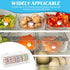 Acrylic Day of The Week Label Dispenser - 7-Slot Wall Mount Sticker Roll Dispenser for 1", 3/4" Labels
