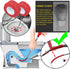 50 Inch Toilet Snake Drain Auger Cleaner Tool, Upgraded Grabber Unclogger Tool, Toilet Auger Clog Remover Tool