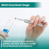 Excelta Ultra Fine Point Tweezers, Mini Straight Tapered, 4.25" Anti-Magnetic Stainless Steel