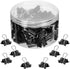 JANYUN Mini Binder Clips, 150Pcs 15 mm /0.6 Inch Small Metal Paper Clamps for Office School Home