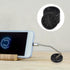 Ezymivs 1 Inch Grommets 6 Grommet Grommet Rubber for Wiring, Pieces Round Desk Firewall Hole Rubber Plugs Double-Sided