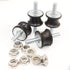M8 Rubber Waisted Vibration Isolation Mounts, Anti Vibration Isolator Mounts for Motors and Compressors