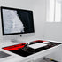 Large Mouse Pad Gaming Anime Rx7 JDM Black Mountain, Extended Keyboard Computer Pad, 40x90cm