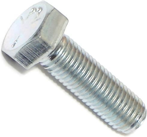 Grade 5 Fine Hex Cap Screws, 5/16-24 x 1, 12 Piece, Zinc