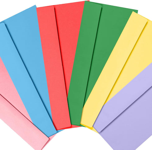 Business Envelopes, 120-Pack #10 Envelopes, 4 1/8 x 9 1/2 Inches, Available in 6 Colors