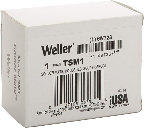 Weller SM1 SOLDER MATE SOLDER DISPENSER, 1LB SOLDER, Black
