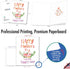 NobleWorks Big Mother's Day Card with Envelope, 8.5 x 11 Inch, Flowers, Loving Appreciation for Mom