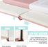 Lined Journal Notebook, Pink, 160 Pages, Medium 5.7 inches x 8 inches, 100 gsm Thick Paper, Hardcover