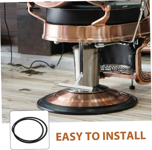 Rubber Base Ring Floor Protector for Salon Chairs