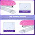 Pasted Diamond Crystal Handmade Bling Stapler for Office, School, or Home (Pink)