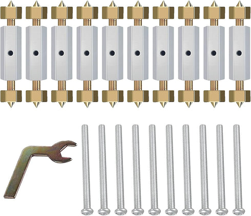 Eagles Cassette Repair Device, 118 Type Socket Repairer for Switch Box Electrical Accessories (10 Tools + 10 Screws)